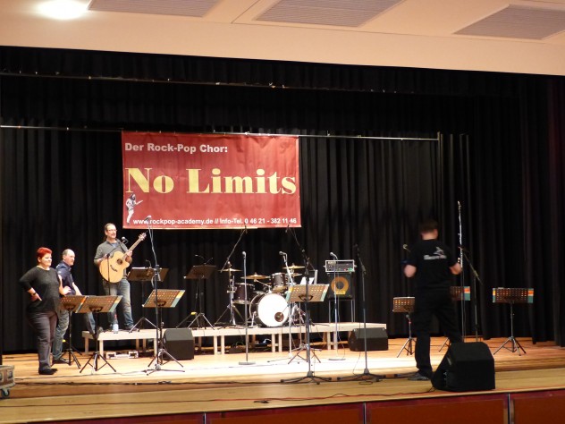 Schlager-Konzert in der Stadthalle Eckernförde mit unserem Chor "No Limits"